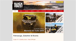 Desktop Screenshot of blackforestquad.de